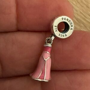 Pandora Pink Gown Charm